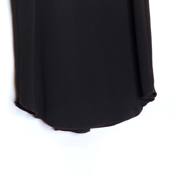 Club Monaco | Racerback Tank Top Blouse XS Black - Picture 4 of 9
